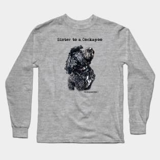 Cockapoo Dog Sister Long Sleeve T-Shirt